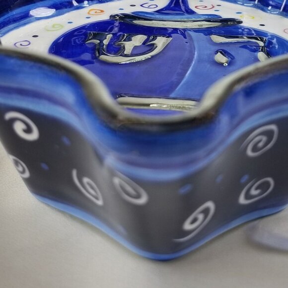 Vintage Jacob Rosenthal Dreidel Candy Dish Susan Fischer Weis Judaica Collection - Picture 10 of 15